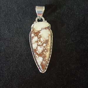 925 SILVER WILD HORSE JASPER PENDANT